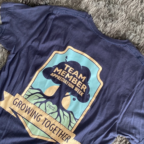 WFM TMAW 2023 “Growing Together” navy t-shirt - Picture 3 of 17